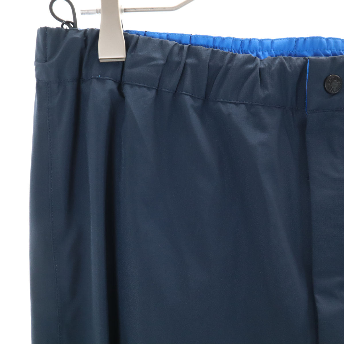 THE NORTH FACE ノースフェイス エアロ レインジャケット 上下 セットアップ L チャコールネイビー系 NP11215 アウトドア 収納袋付き メンズ