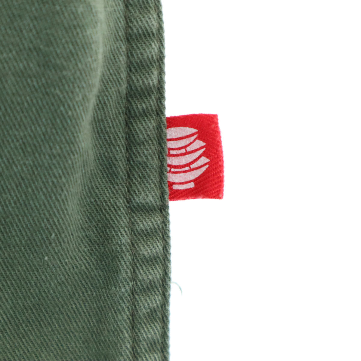 PUNK DRUNKERS パンクドランカーズ 長袖 ミリタリーシャツ M カーキ メンズ