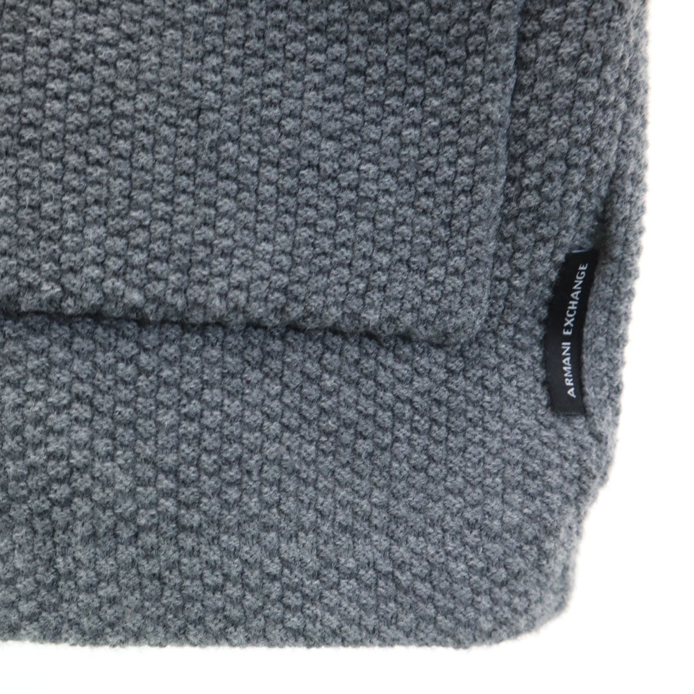 ARMANI EXCHANGE アルマーニエクスチェンジ 長袖 ニットカーディガン M グレー メンズ