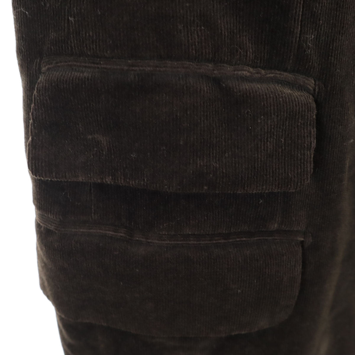 BURBERRY BLACK LABEL バーバリーブラックレーベル 三陽商会 日本製 コーデュロイ テーラードジャケット LL ブラウン メンズ