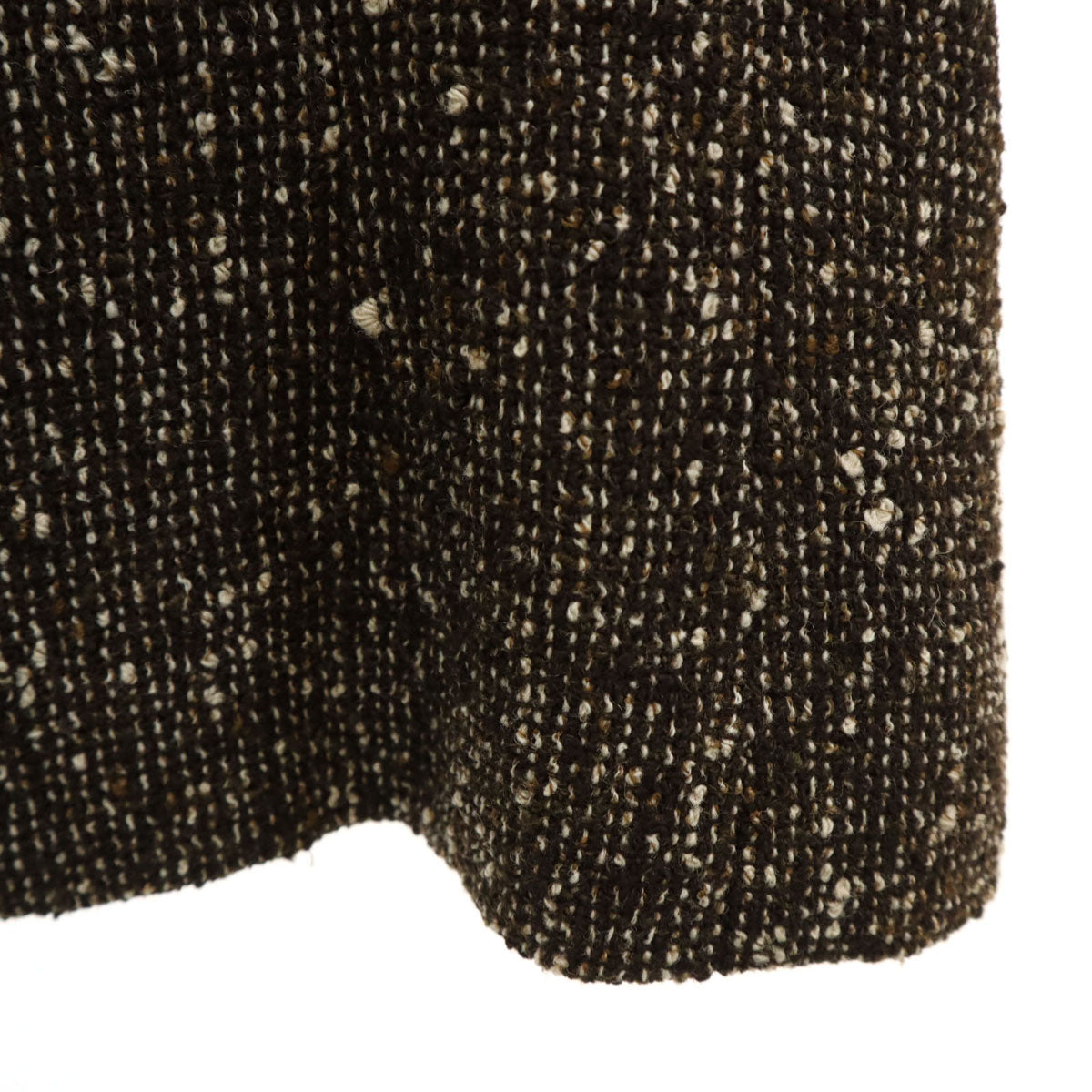 FOXEY フォクシー 日本製 ウールブレンド ショート丈 テーラードジャケット 40 ブラウン系 レディース