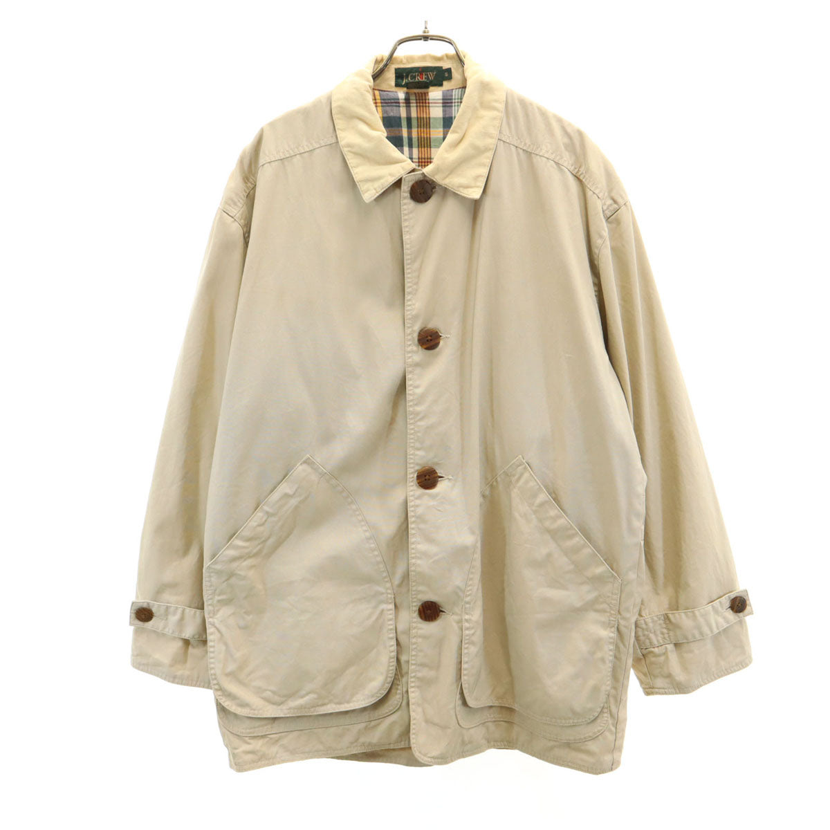 J.CREW ジェイクルー 90s 巨人タグ オールド ステンカラーコート S ベージュ系 メンズ