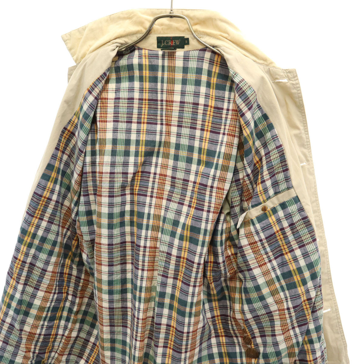 J.CREW ジェイクルー 90s 巨人タグ オールド ステンカラーコート S ベージュ系 メンズ