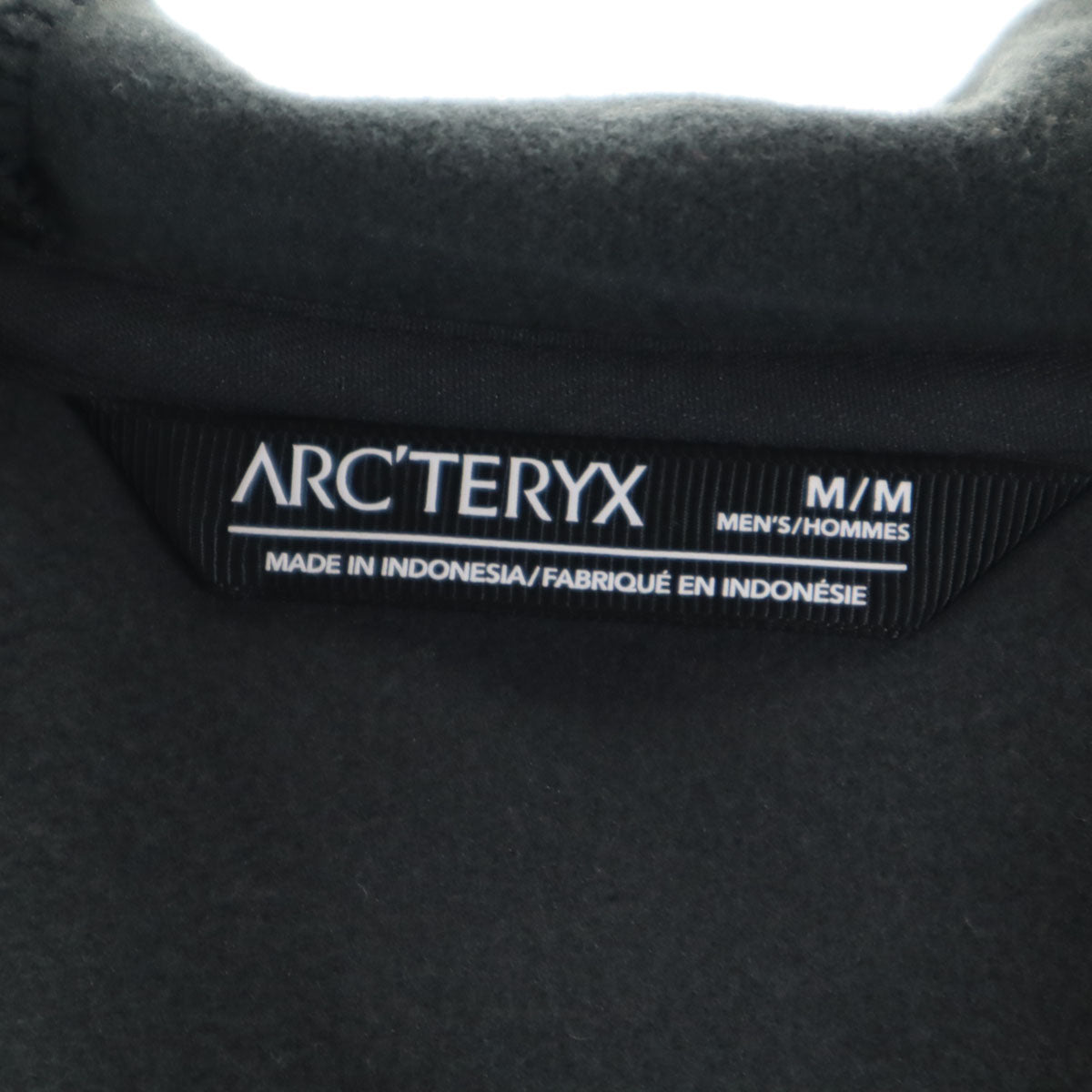 ARC'TERYX アークテリクス 長袖 ジップパーカー M チャコールグレー KYANITE AR TECH WOOL HOODY 裏フリース アウトドア メンズ