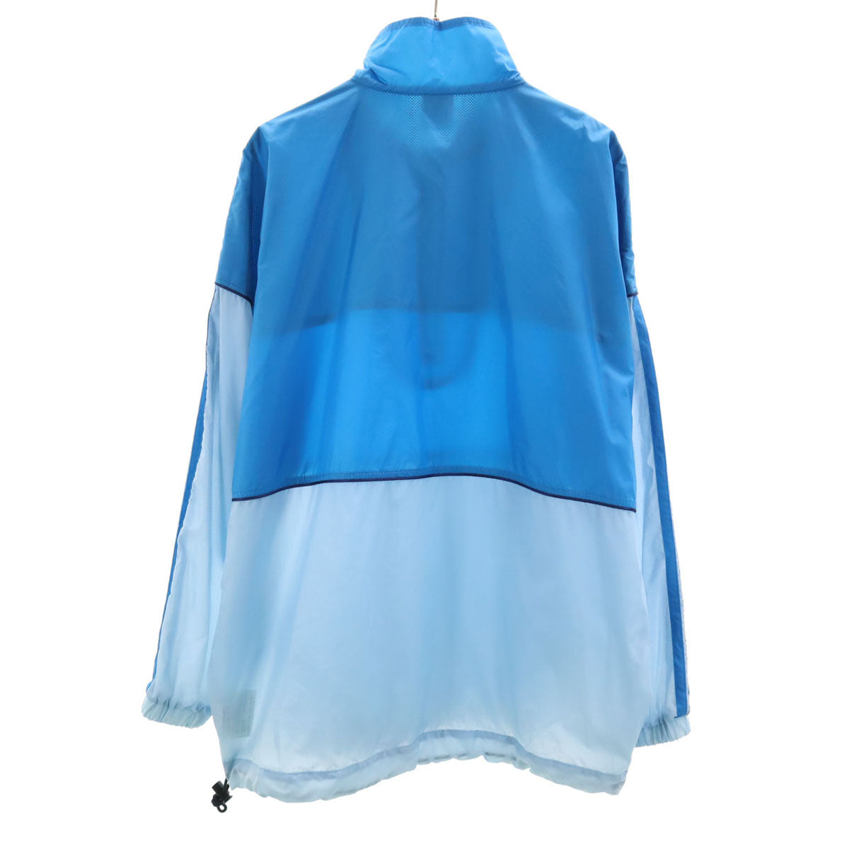 adidas アディダス 80s 銀タグ ヴィンテージ ハーフジップ ウインドブレーカー L-O ブルー デサント プルオーバー メンズ