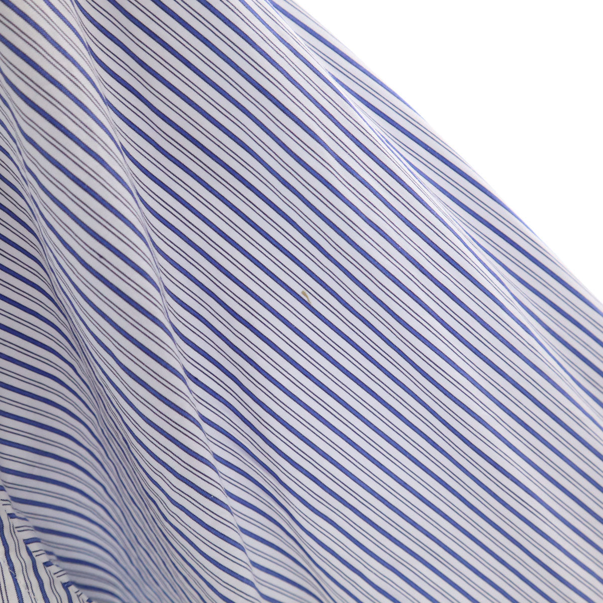 COMME des GARCONS HOMME DEUX コムデギャルソンオムドゥ 2014年 日本製 ストライプ柄 クジラ 長袖 コットンシャツ S ホワイト メンズ