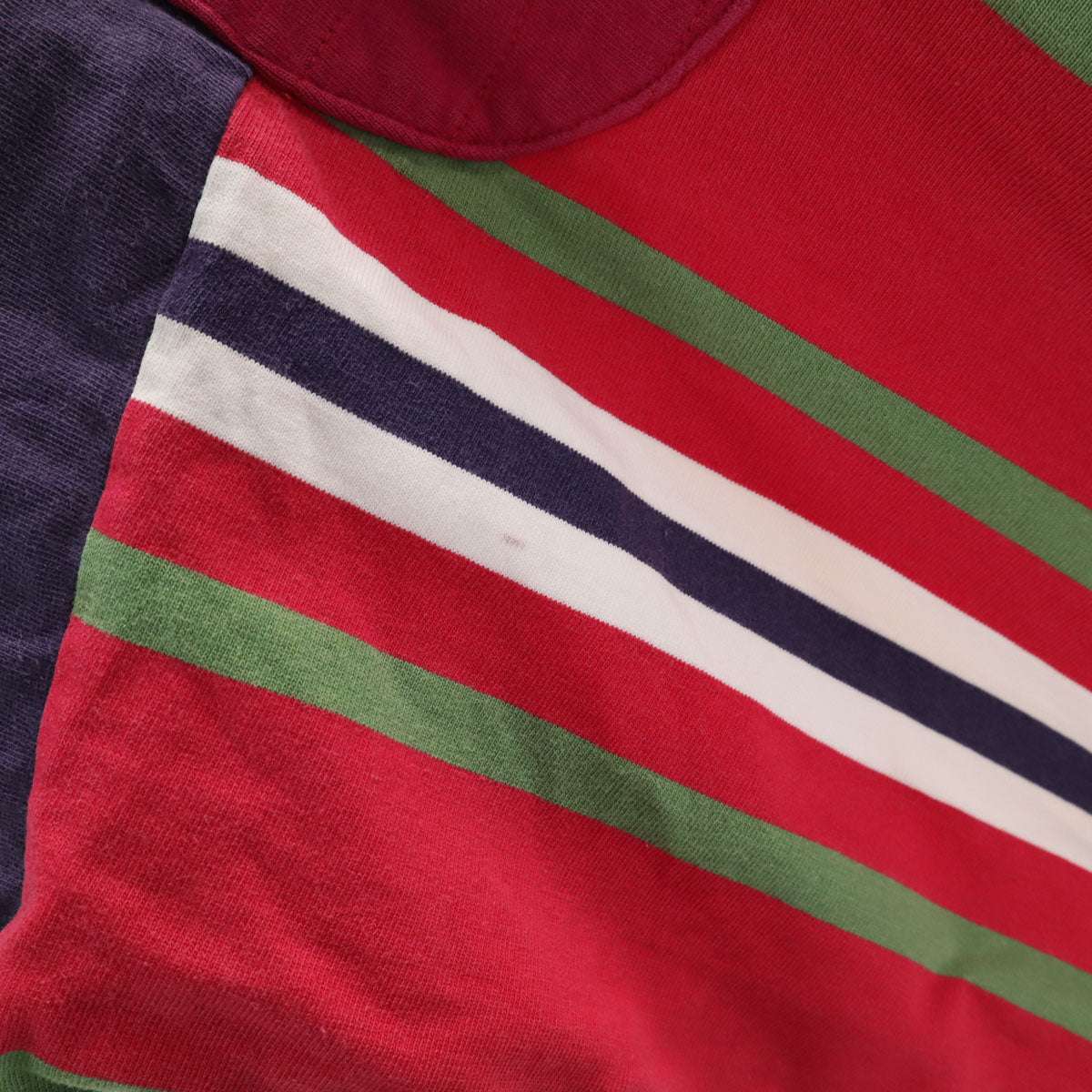 CHAPS RALPH LAUREN チャップスラルフローレン 90s オールド バックロゴ CRL-78 長袖 ラガーシャツ L ネイビー ポロシャツ メンズ