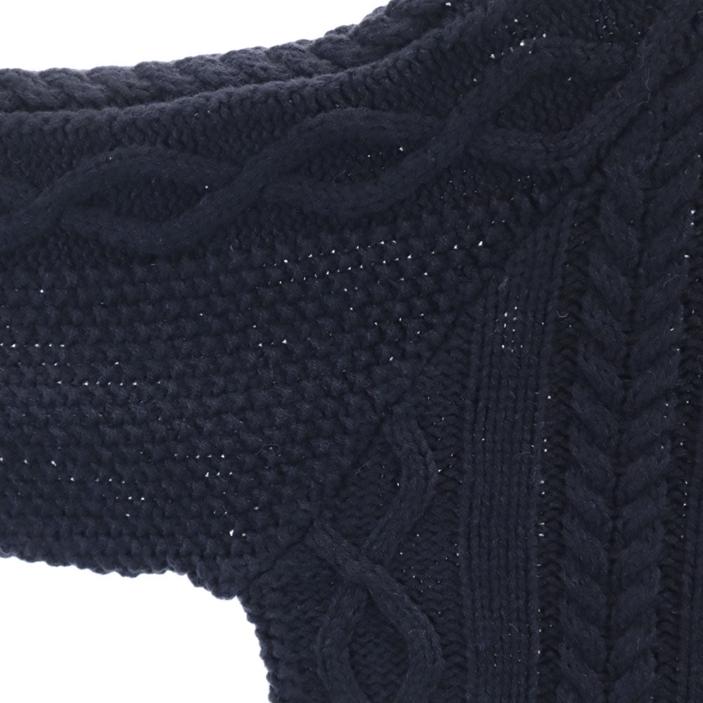 68&brothers シックスティエイトアンドブラザーズ 長袖 セーター M ネイビー系 ニット メンズ