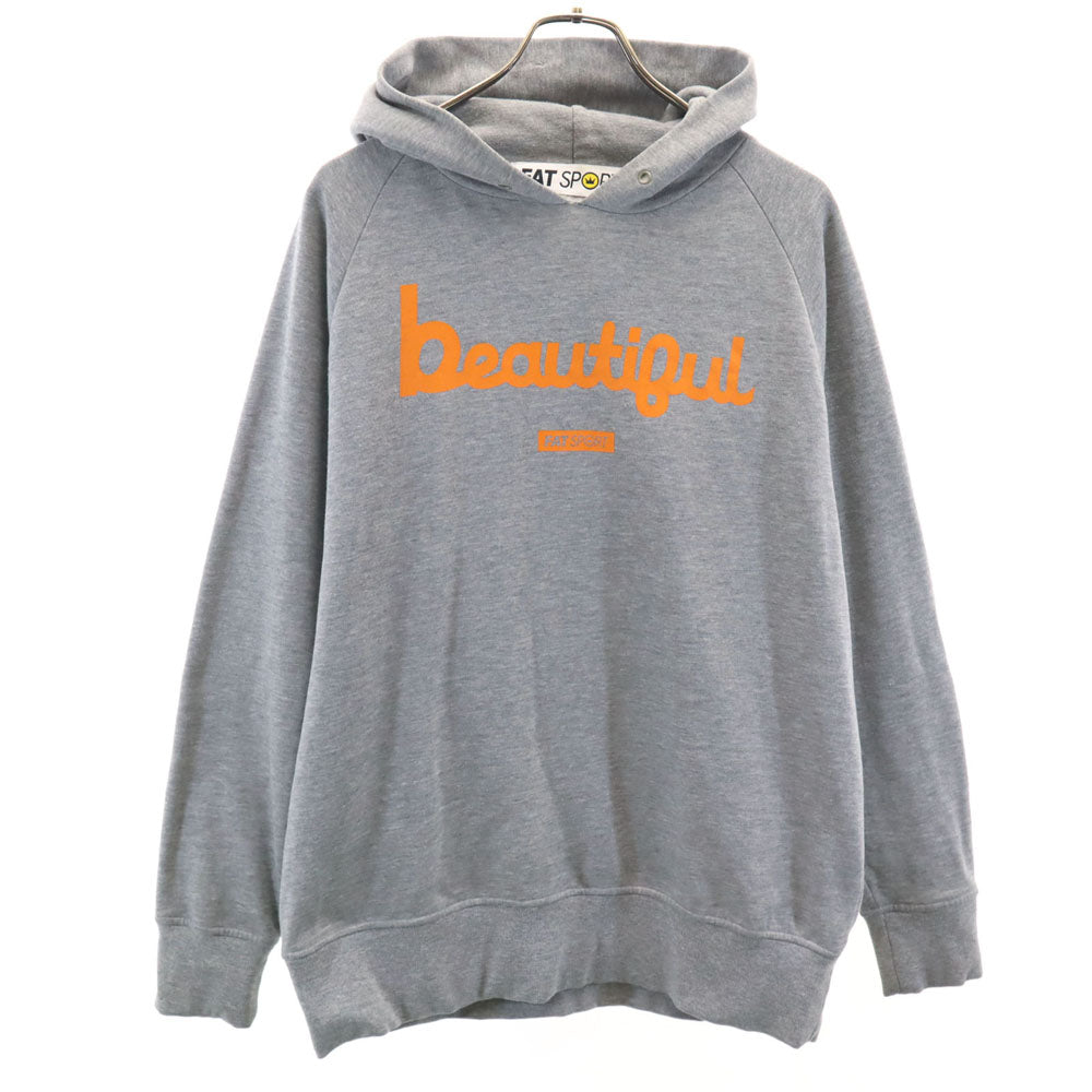 エフエーティースポーツ 長袖 トレーナー XL グレー スウェット 裏起毛 メンズ