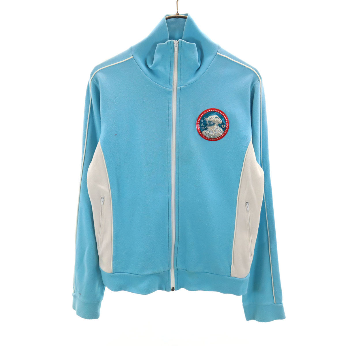 OZONE ROCKS オゾンロックス 日本製 トラックジャケット S ブルー系 オゾンコミュニティ レディース