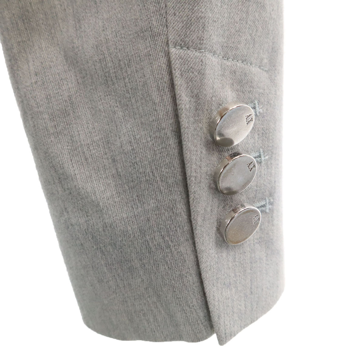 ARMANI EXCHANGE アルマーニエクスチェンジ テーラードジャケット XS ライトグレー系 レディース