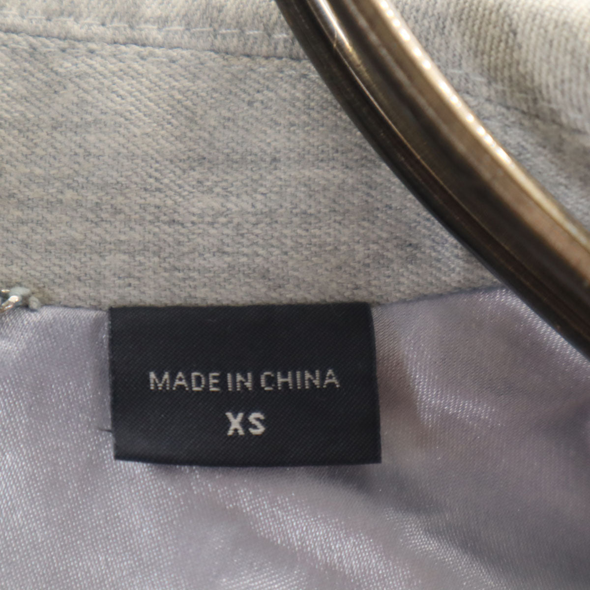 ARMANI EXCHANGE アルマーニエクスチェンジ テーラードジャケット XS ライトグレー系 レディース