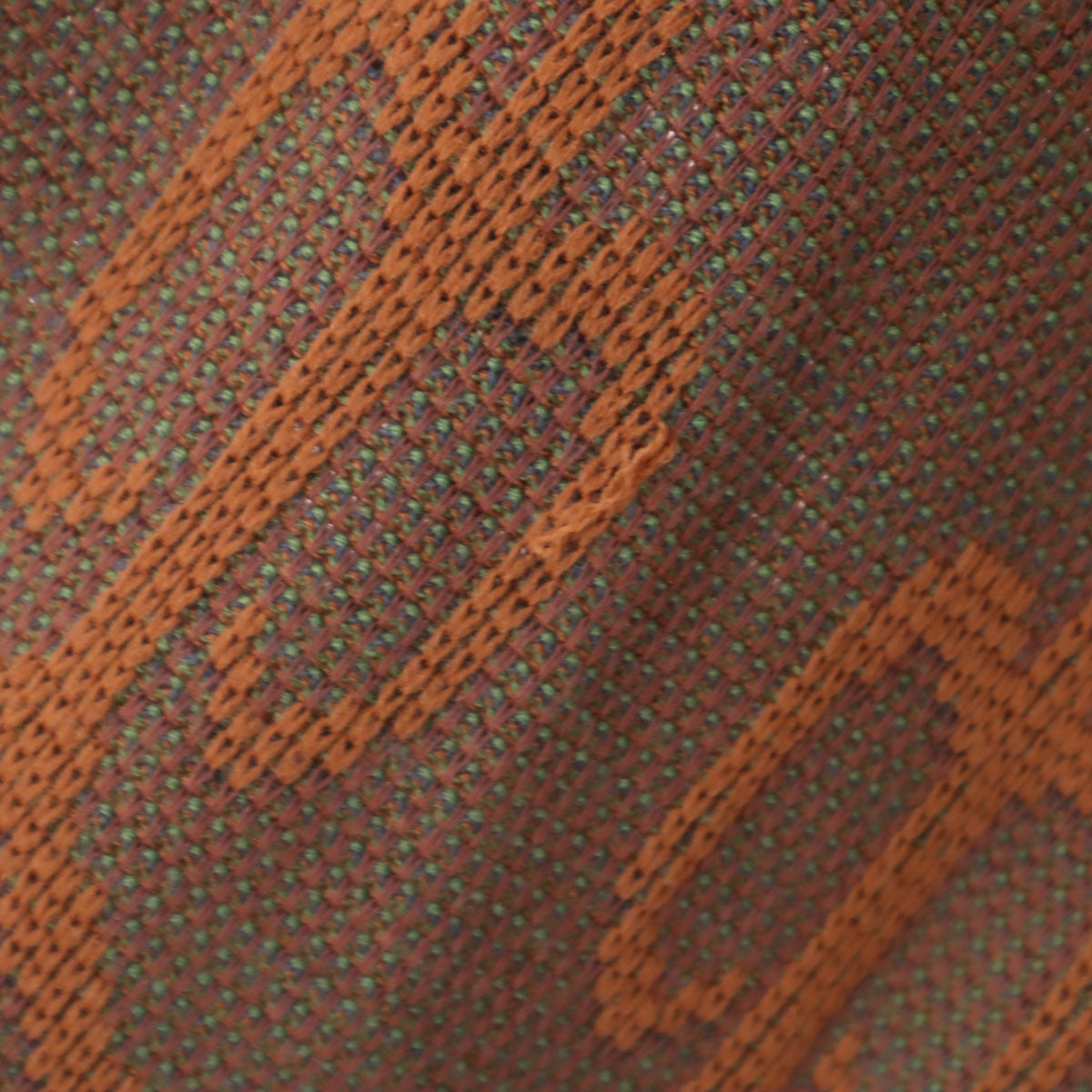 YVES SAINT LAURENT イヴサンローラン 90s オールド 総柄 長袖 セーター L ブラウン ニット メンズ