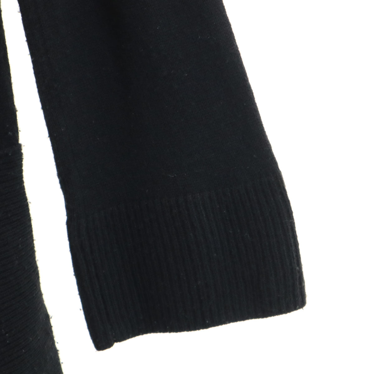 FOXEY NEW YORK フォクシーニューヨーク 日本製 カシミヤブレンド 長袖 チュニック丈 タートルネック セーター 40 ブラック ニット レディース