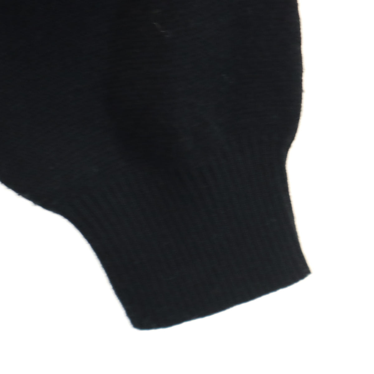 80s 90s オールド 斜ストライプ柄 長袖 セーター LL ブラック ニット メンズ