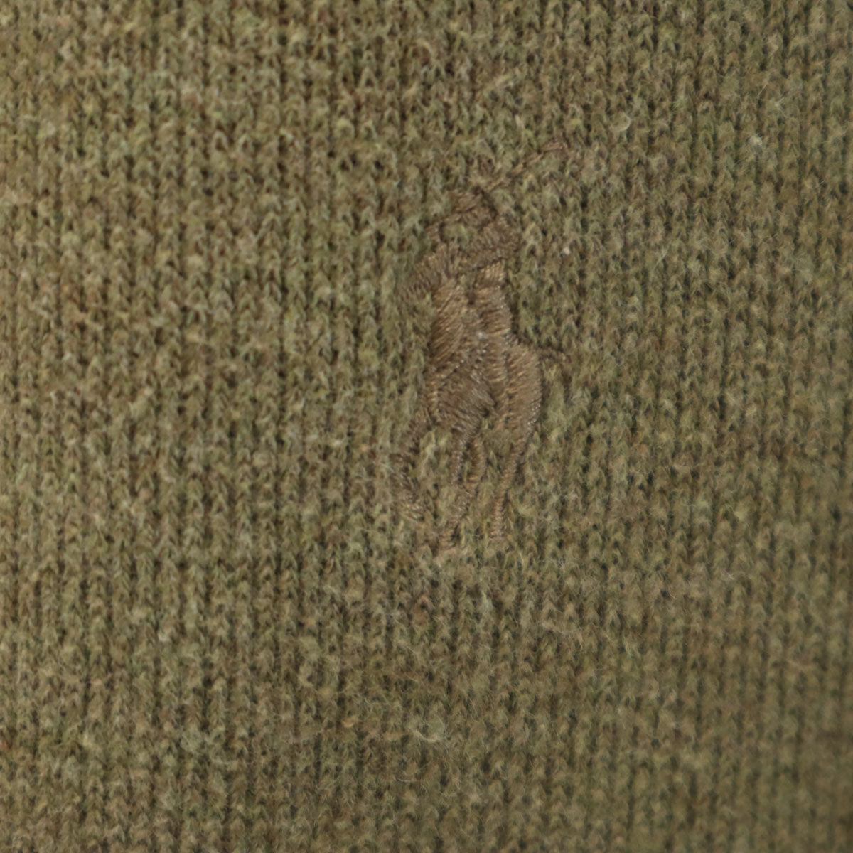 Polo by Ralph Lauren ポロバイラルフローレン 長袖 ハイネック ハーフジップ ウェア XL オリーブ系 プルオーバー メンズ