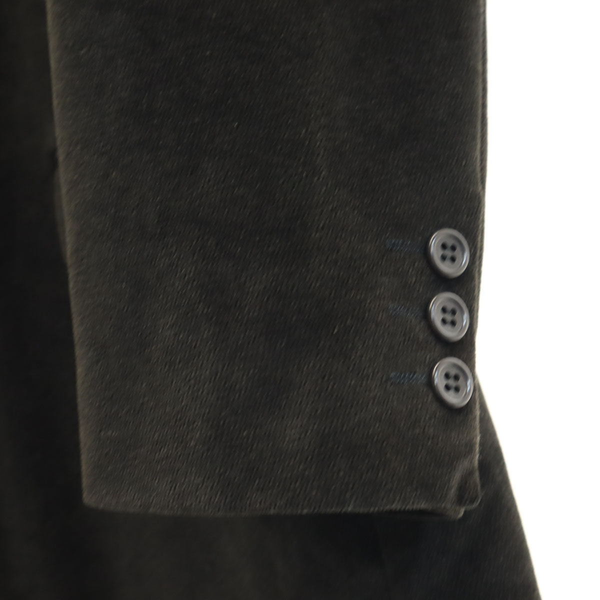 Christian Dior MONSIEUR クリスチャンディオール ムッシュ 90s オールド ベロア テーラードジャケット L ダークブラウン メンズ