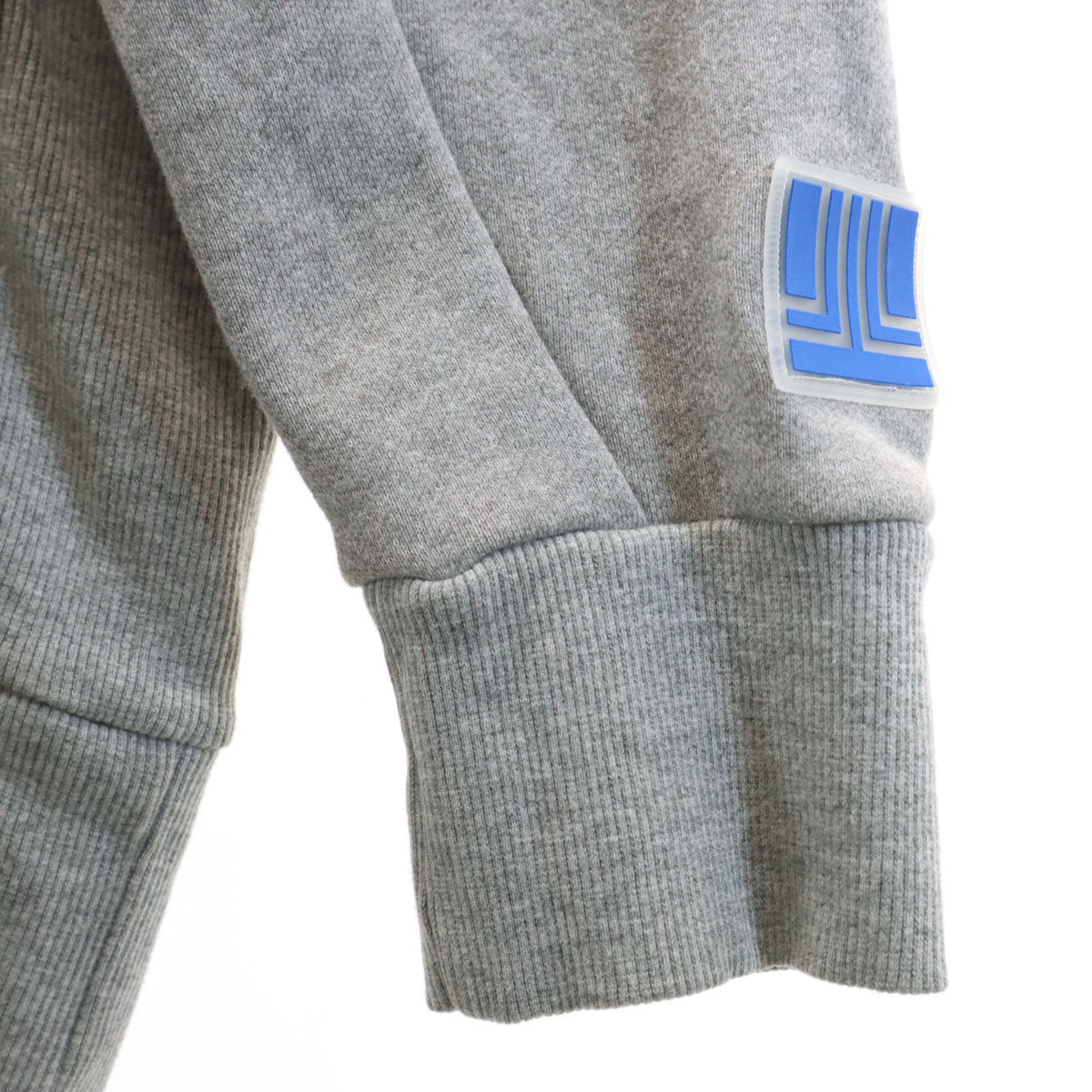 LANVIN en Bleu ランバンオンブルー 日本製 長袖 スウェットパーカー 48 ライトグレー メンズ