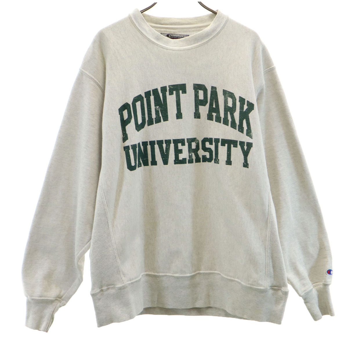 Champion チャンピオン 長袖 スウェット M ライトグレー メンズ