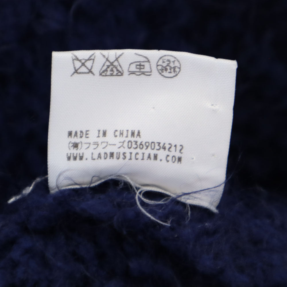 LAD MUSICIAN ラッドミュージシャン 15AW 長袖 ロスコ ニット 44 ブルー メンズ