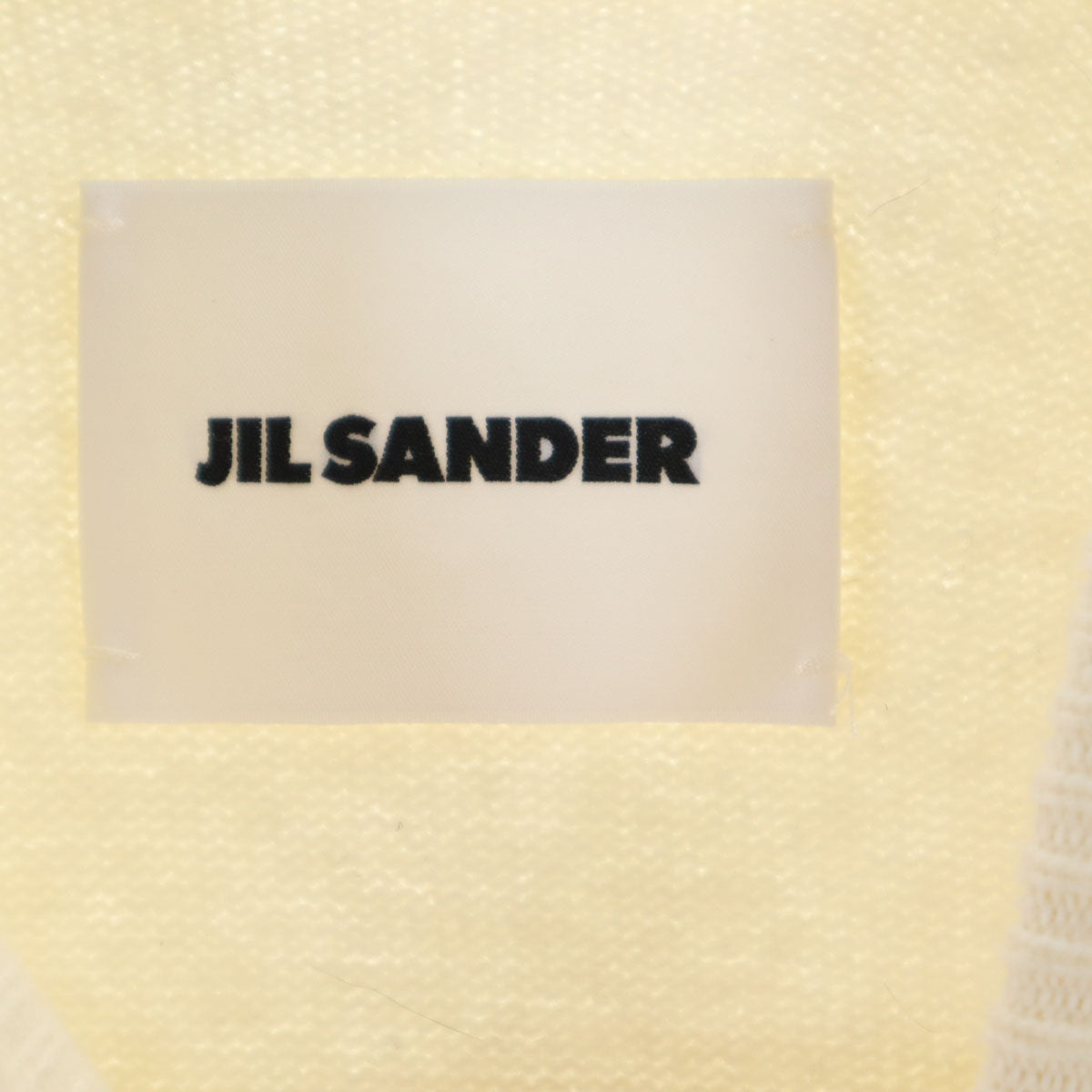 JIL SANDER ジルサンダー 19AW イタリア製 長袖 セーター 46 アイボリー ニット メンズ