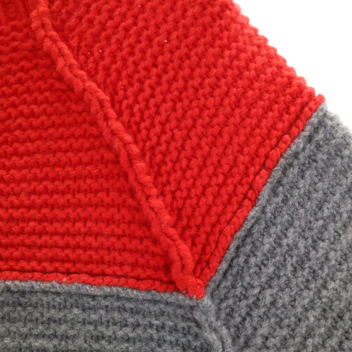 MARNI マルニ イタリア製 バイカラー 長袖 セーター 50 グレー ニット メンズ