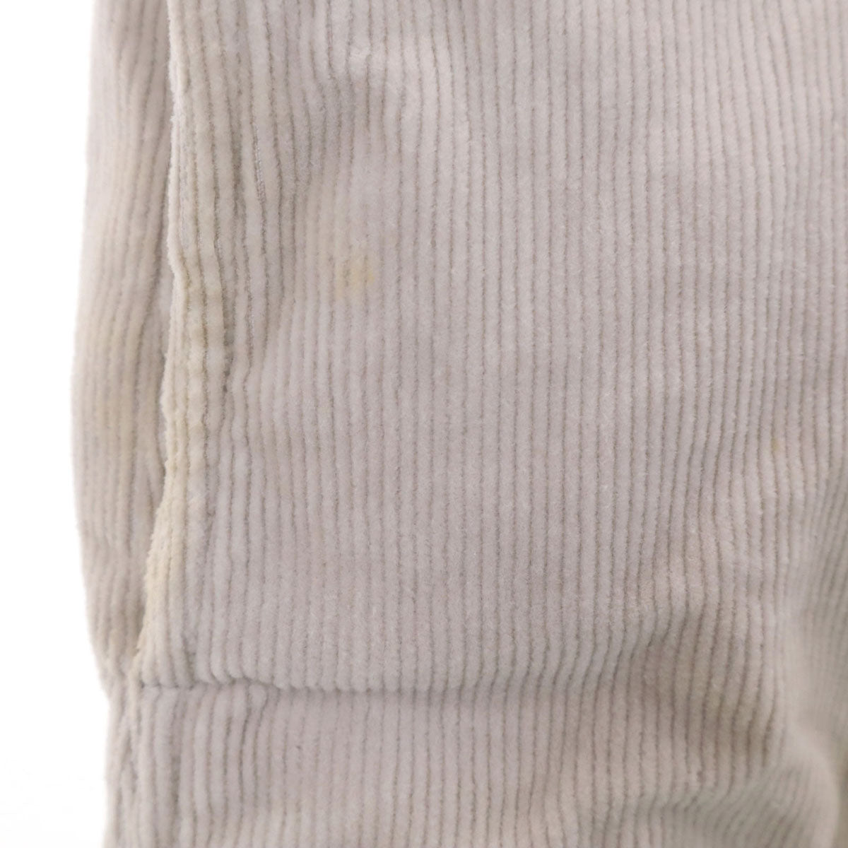 BURBERRY BLACK LABEL バーバリーブラックレーベル コーデュロイジャケット L グレー 三陽商会 ラビットファー付き メンズ