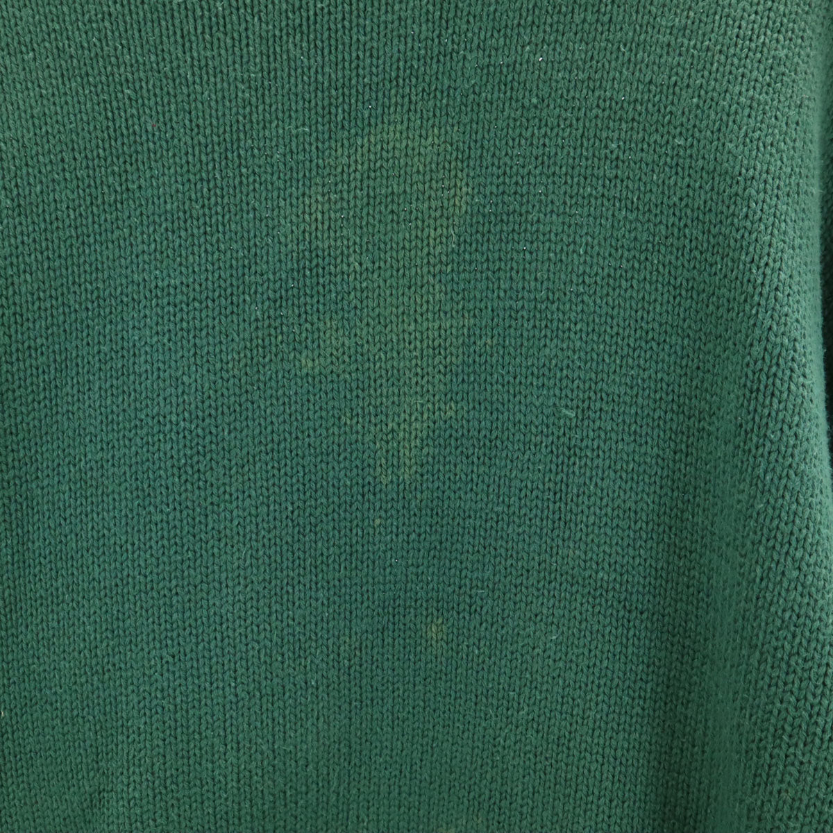 MICKEY,INC ミッキーインク 90s オールド ミッキーマウス刺繍 長袖 ニット L グリーン セーター メンズ