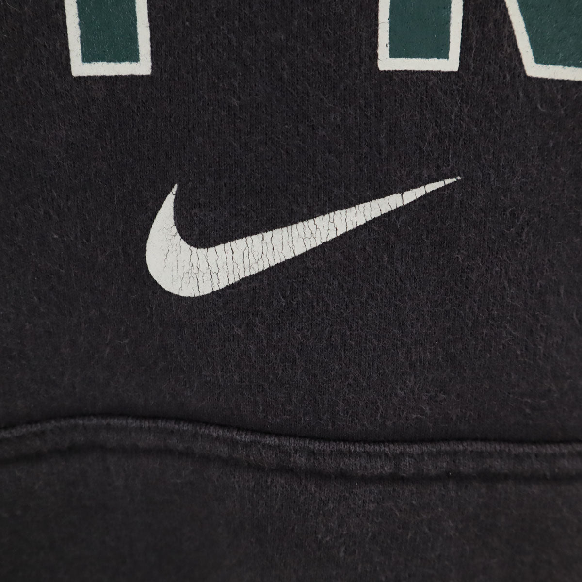 NIKE ナイキ 90s 00s オールド 白タグ 長袖 スウェットパーカー L ブラック メンズ