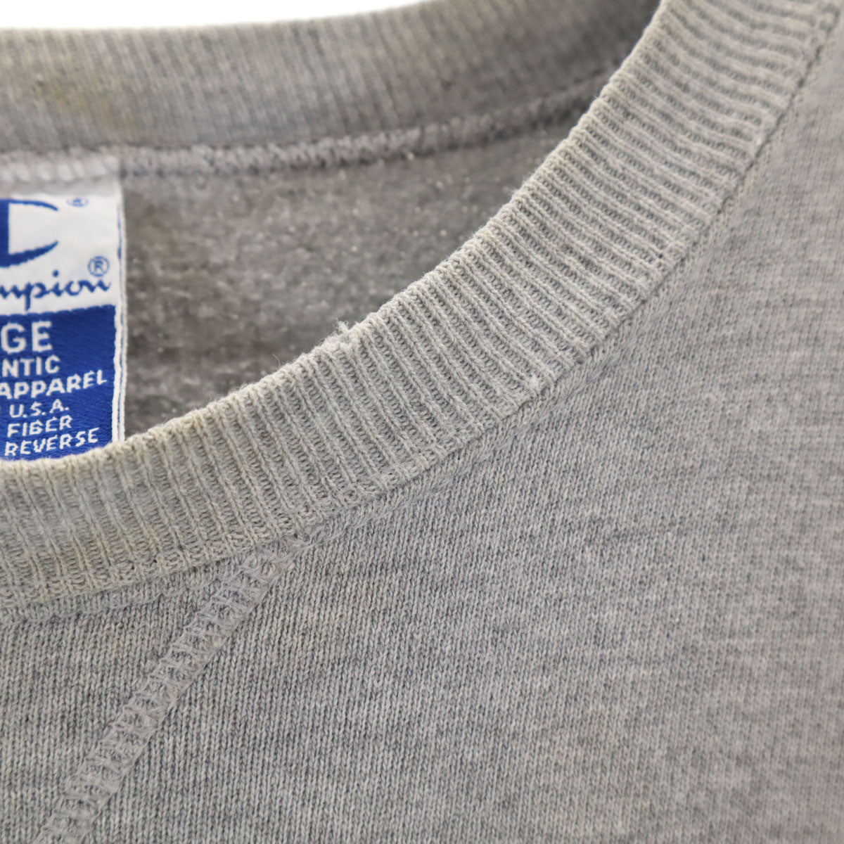 Champion チャンピオン 90s USA製 オールド 青タグ 長袖 スウェット トレーナー L グレー メンズ