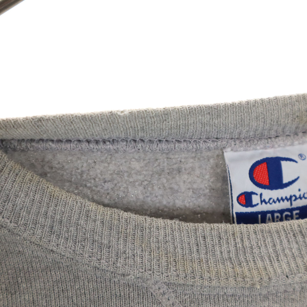 Champion チャンピオン 90s USA製 オールド 青タグ 長袖 スウェット トレーナー L グレー メンズ