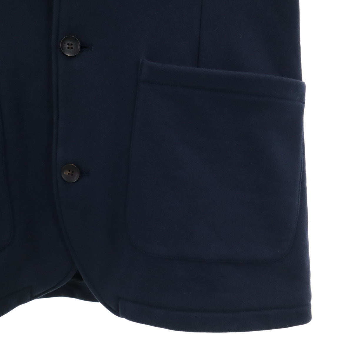 wjk ダブルジェイケイ 日本製 スウェット ジャケット XL ネイビー メンズ