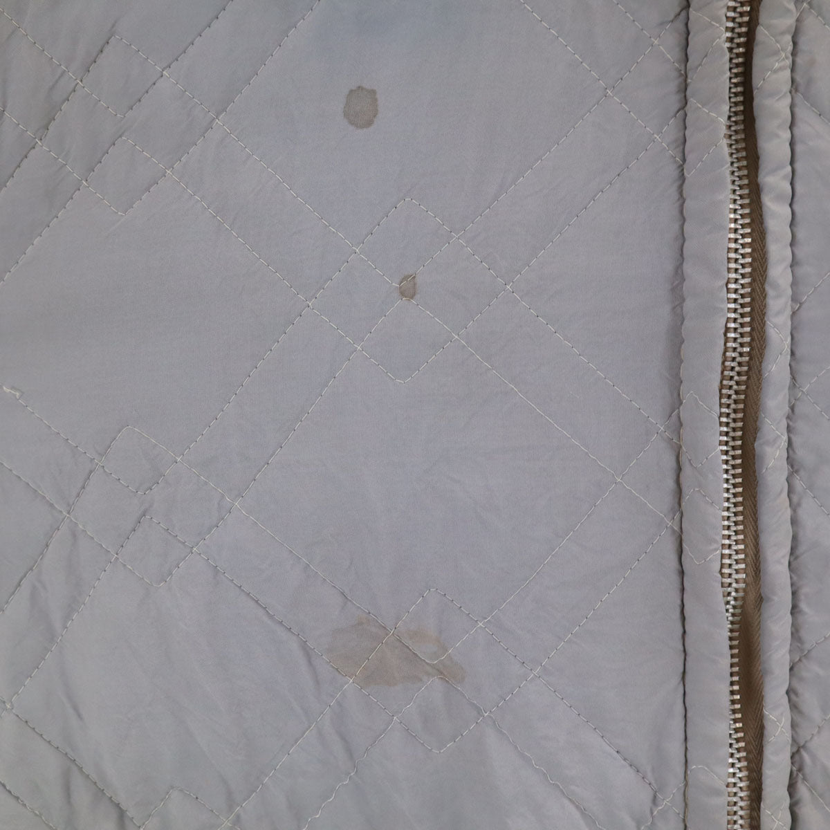 RefrigiWear リフリッジウェア 50s ライトニングジップ ヴィンテージ キルティングジャケット M アイスグレー系 メンズ