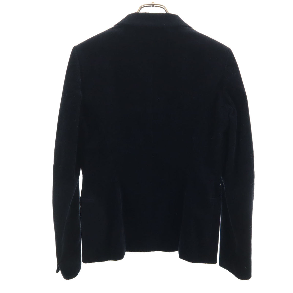 JIL SANDER ジルサンダー ドイツ製 コーデュロイ テーラードジャケット 34 ブラック レディース