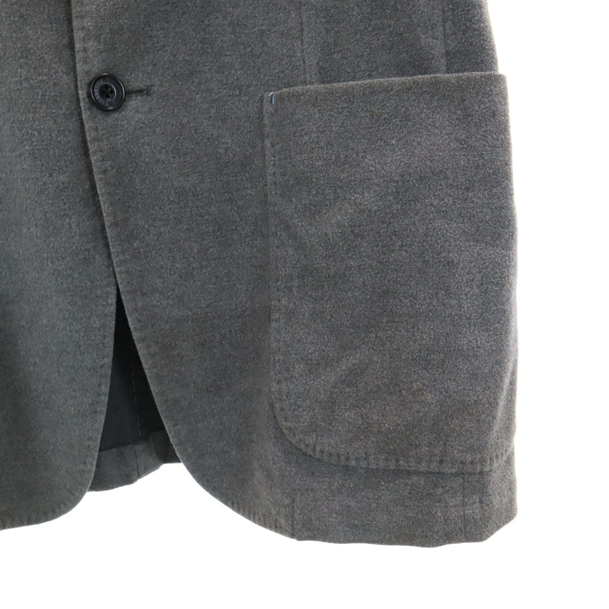 BURBERRY BLACK LABEL バーバリーブラックレーベル テーラードジャケット L グレー 三陽商会 メンズ