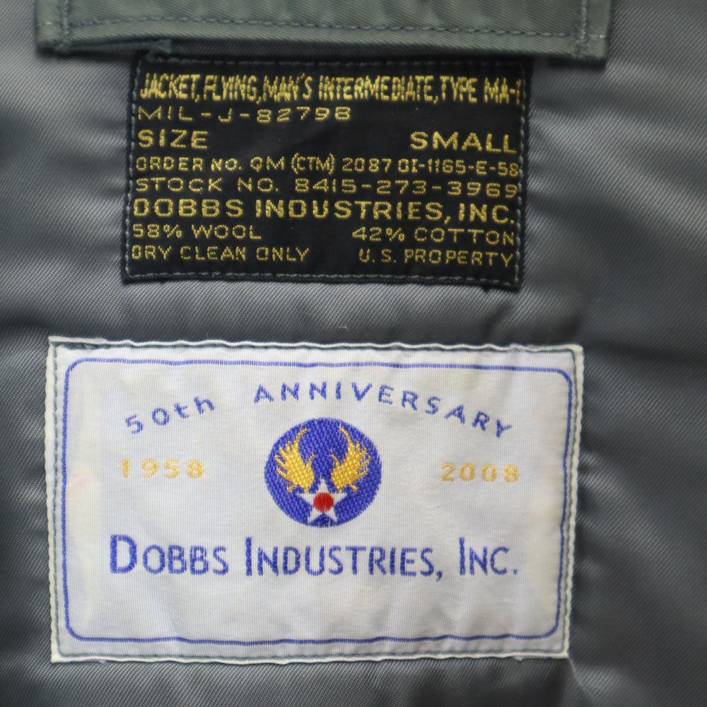 The REAL McCOY'S ザリアルマッコイズ 50周年 MA-1 フライトジャケット S カーキ メンズ