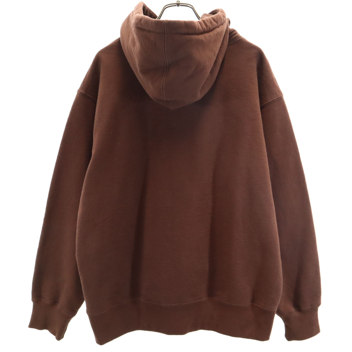 Supreme シュプリーム カナダ製 長袖 スウェットパーカー S ブラウン 裏起毛 メンズ