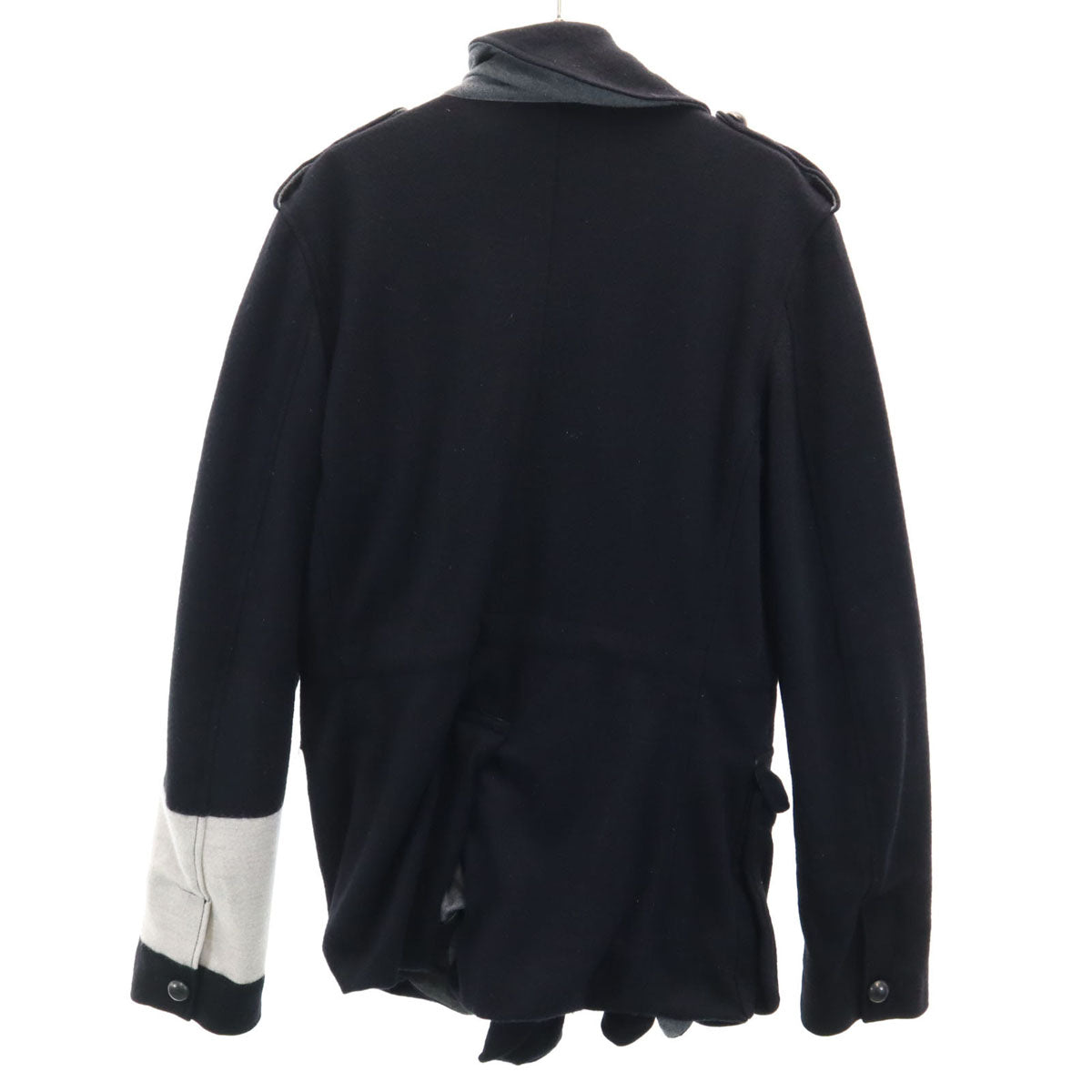 MIHARA YASUHIRO ミハラヤスヒロ 日本製 ウール ジャケット 46 黒 メンズ