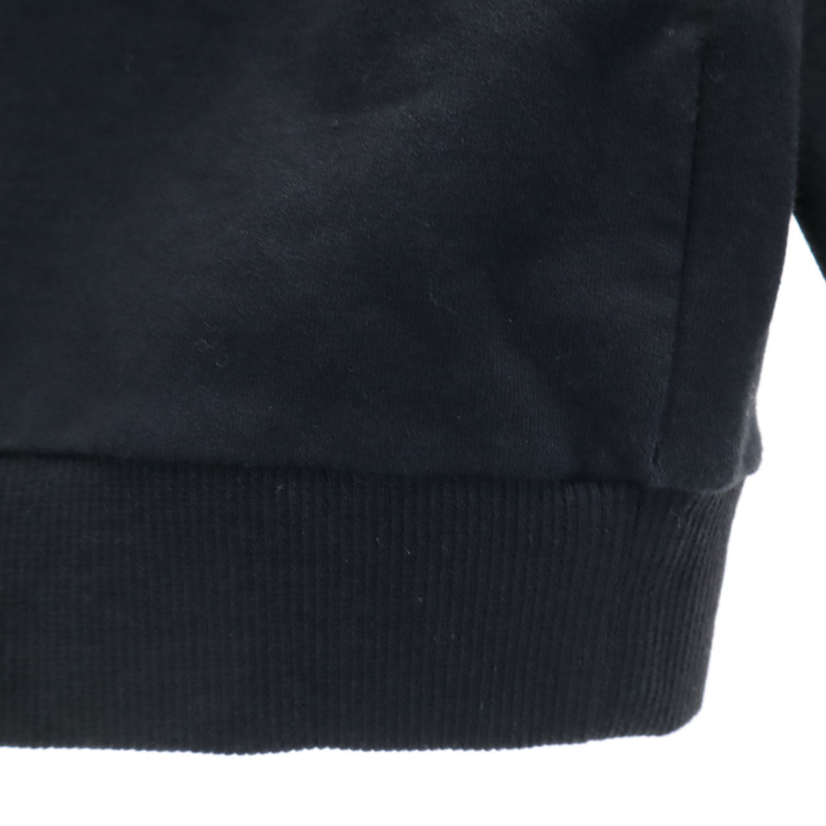 MONCLER モンクレール 長袖 スウェットパーカー 10A 黒 プルオーバー 裏起毛 キッズ