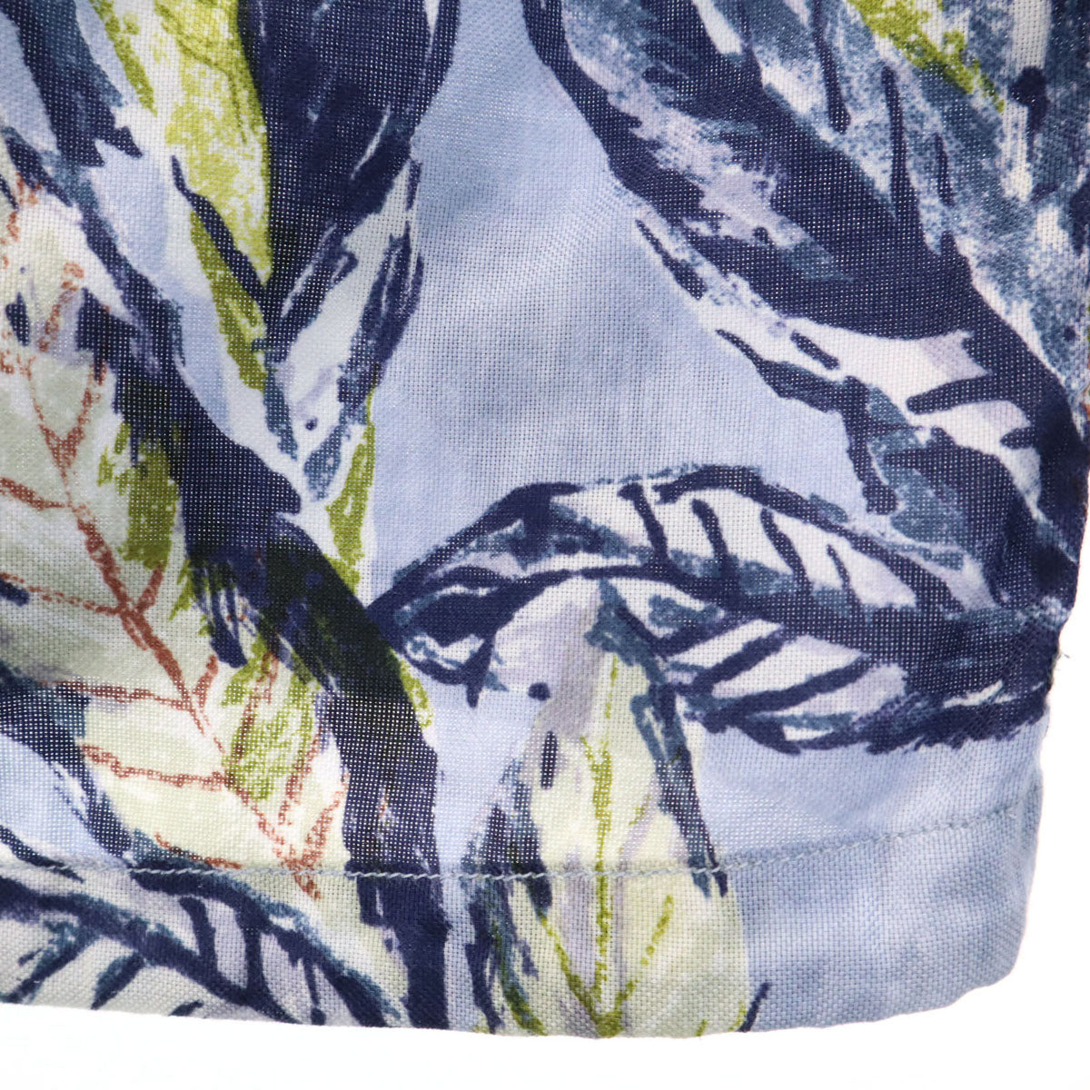 R by 45rpm アールバイフォーティファイブアールピーエム 総柄 7分袖 シャツ 3 水色系 レディース