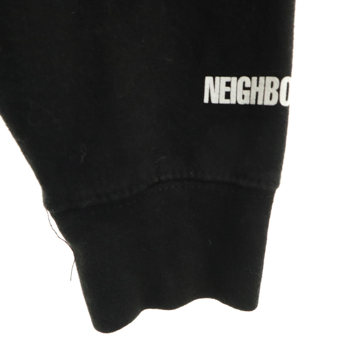 ANTI SOCIAL SOCIAL CLUB アンチソーシャルソーシャルクラブ ネイバーフッド NEIGHBORHOOD コラボ USA製 長袖 スウェットパーカー S ブラック メンズ