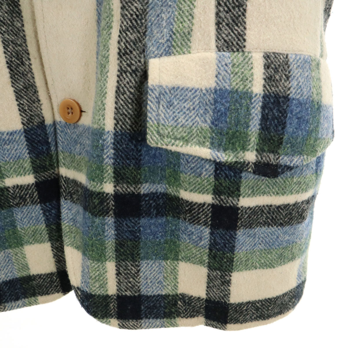 kolor カラー テーラードジャケット オフホワイト メンズ