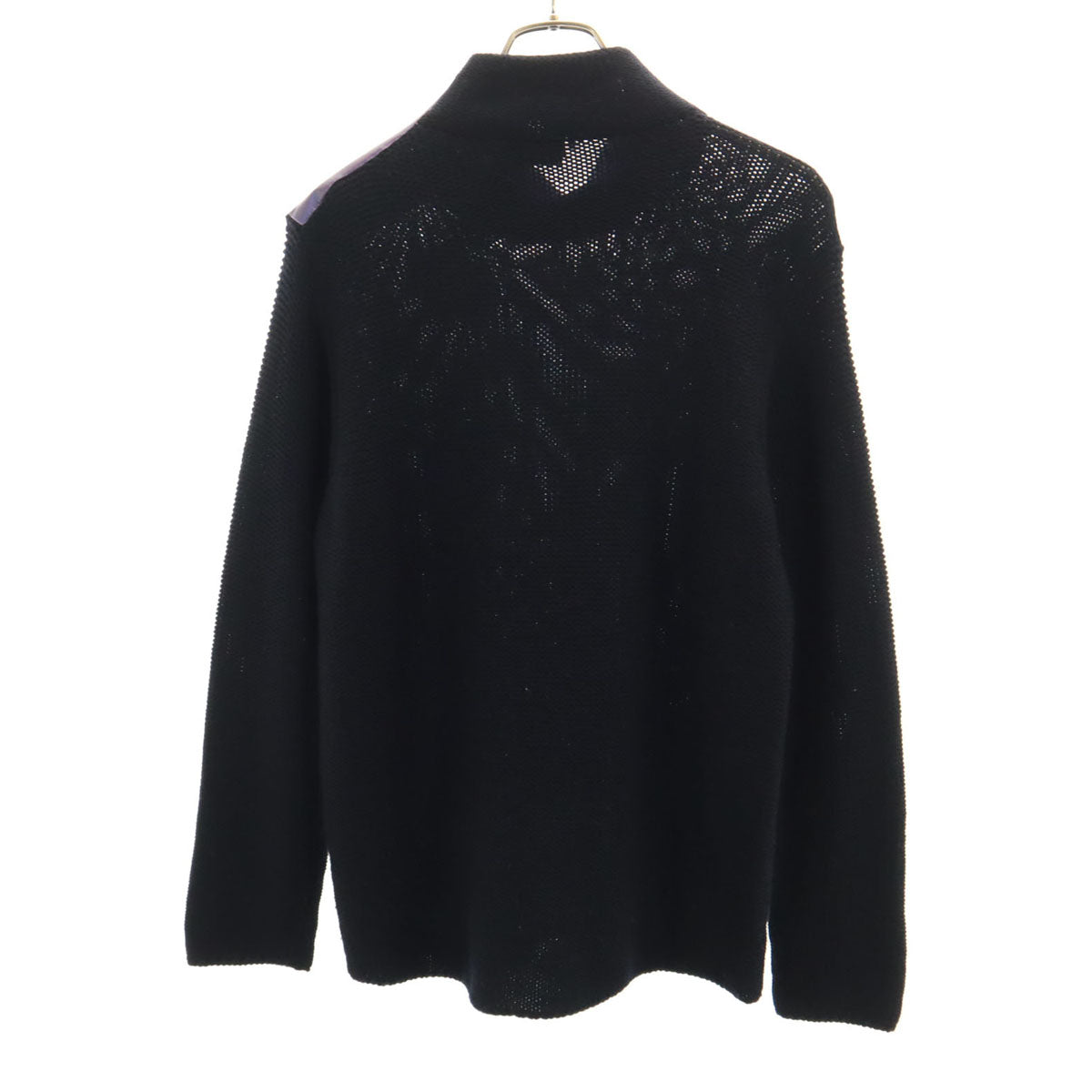 GIORGIO ARMANI ジョルジオアルマーニ イタリア製 長袖 ニット 48 ネイビー メンズ