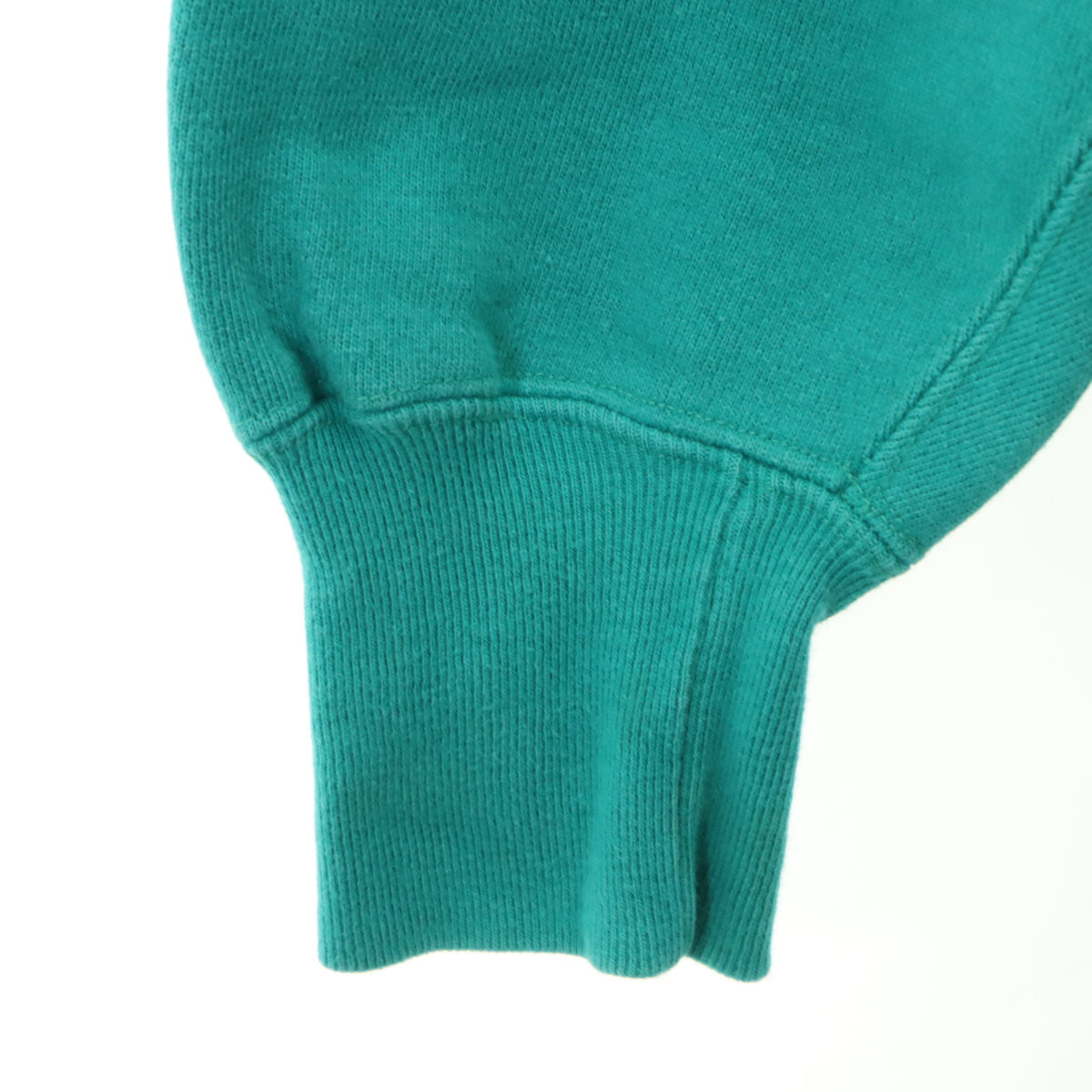 Champion チャンピオン 90s USA製 オールド 刺繍タグ SLIPPERY ROCK 長袖 リバースウィーブ スウェット トレーナー XL エメラルドグリーン メンズ