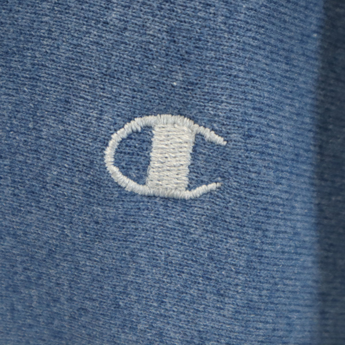 Champion チャンピオン 90s USA製 オールド 刺繍タグ 長袖 リバースウィーブ スウェット トレーナー XL ブルー系 メンズ