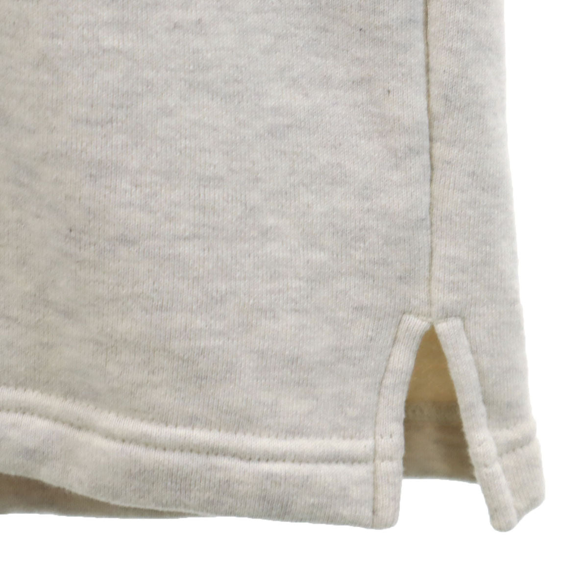 LOOPWHEELER ループウィラー BEAMS+ ビームスプラス別注 日本製 長袖 スウェット ボートネック バスクシャツ M グレー メンズ