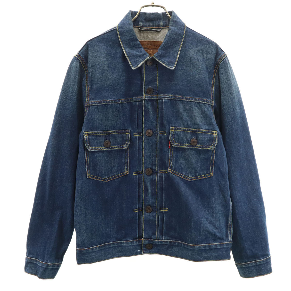Levi's リーバイス 日本製 長袖 2ndタイプ デニムジャケット M インディゴブルー ジージャン トラッカー メンズ