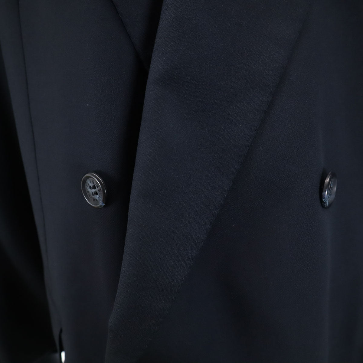 GIVENCHY ジバンシィ 90s ウール オールド 伊勢丹 スーツ 上下 セットアップ L/94 ネイビー メンズ