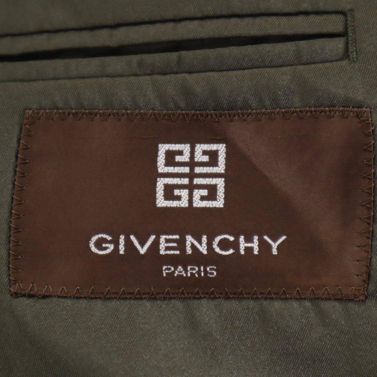 GIVENCHY ジバンシィ 90s ウール オールド スーツ 上下 セットアップ グレー メンズ
