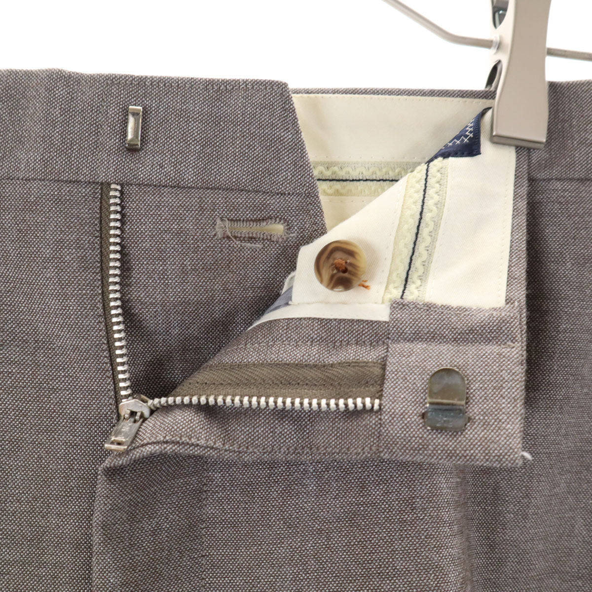 Burberrys バーバリーズ 90s ウールブレンド オールド スーツ 上下 セットアップ AB3 グレー 3ピース メンズ